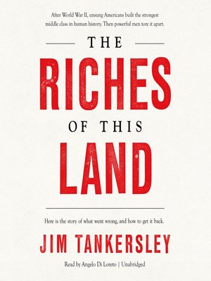 cover image of The Riches of This Land